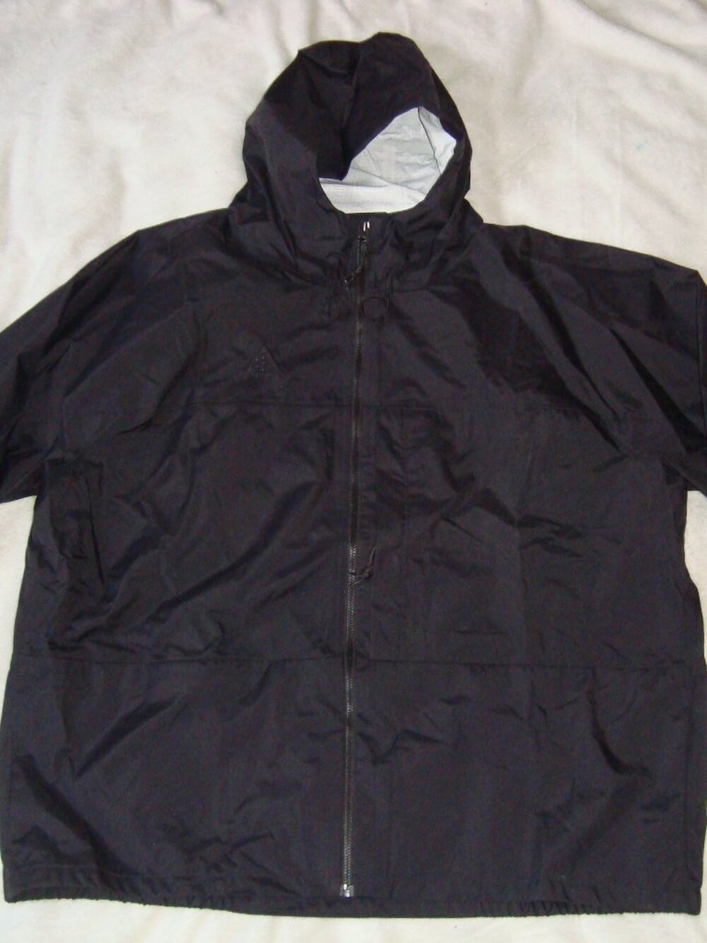 Nike ACG Rain Jacket Men's Sz. XL Black Hooded FitStorm Windbreaker Outdoor